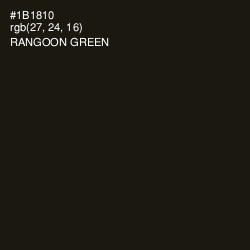 #1B1810 - Rangoon Green Color Image